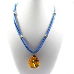 Gintaro karoliai „Pavasaris”