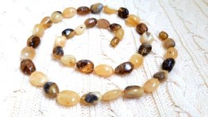 Natūralus Baltijos gintaro karoliai