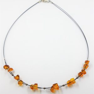 Natūralaus Baltijos gintaro karoliai