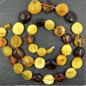 Natūralaus Baltijos gintaro karoliai