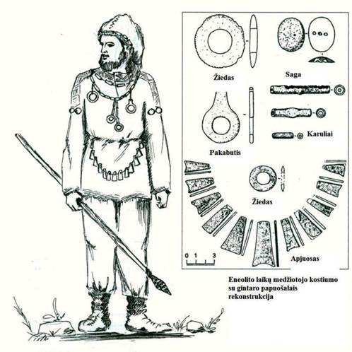 Akmens amžiaus gintaro dirbiniai